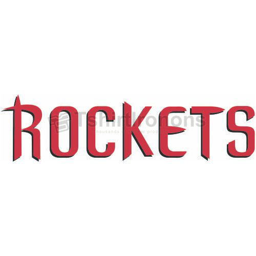 Houston Rockets T-shirts Iron On Transfers N1027 - Click Image to Close